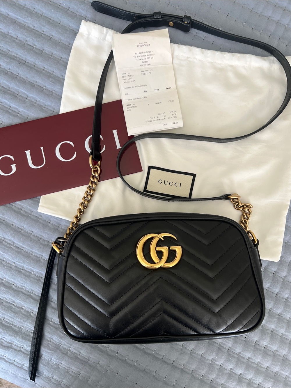 Gucci Marmont Camera Bag - Picture 1 of 10